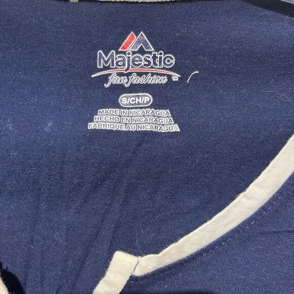 Majestic Fan Fashion Womens Multicolor Detroit Tigers Short Sleeve T-Shirt Small - Picture 4 of 8